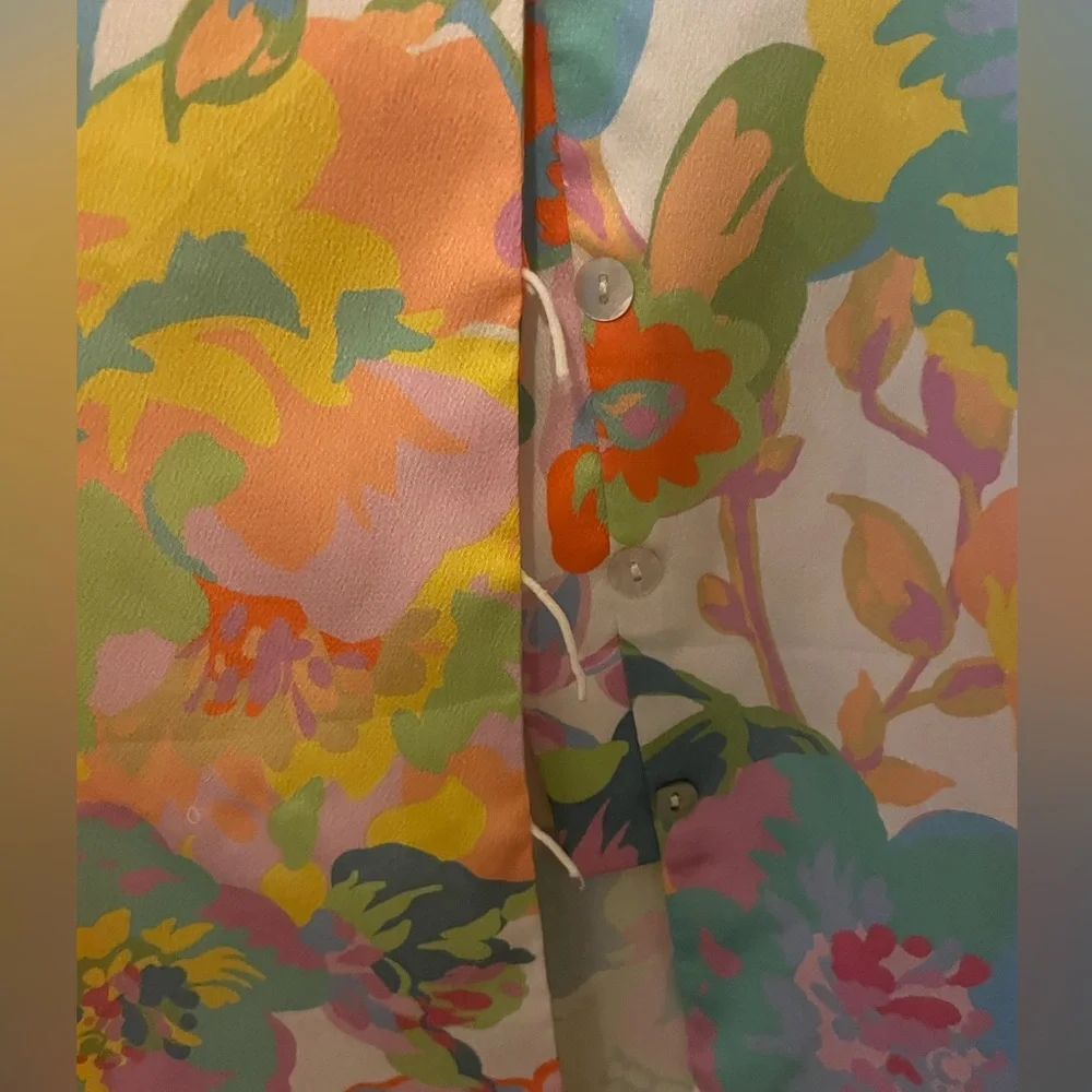 Never Fully Dressed Blossom short sleeved multi color dress - Picture 6 of 7